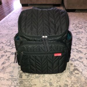 Skip hop Forma Black Diaper Bag